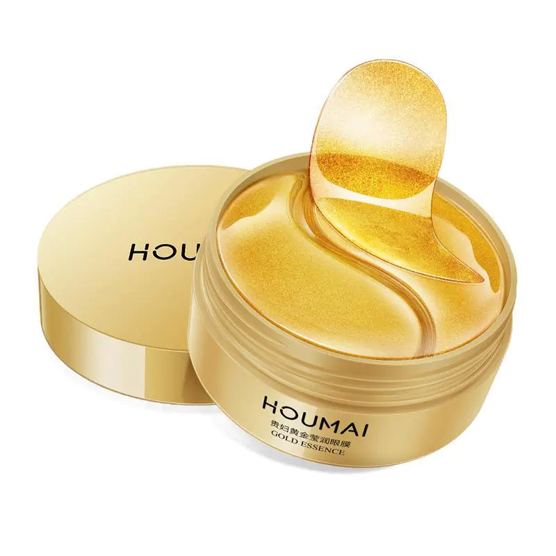 Masque pour les Yeux au Collagène et Or 24K pour Hydratation et Soin