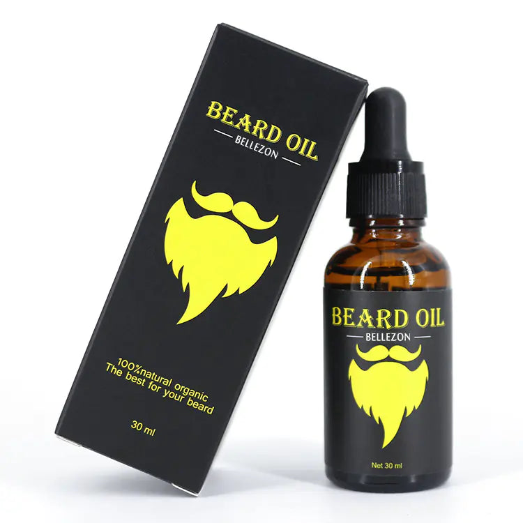 Kit de soins de barbe pour hommes avec baume et huile pour la barbe