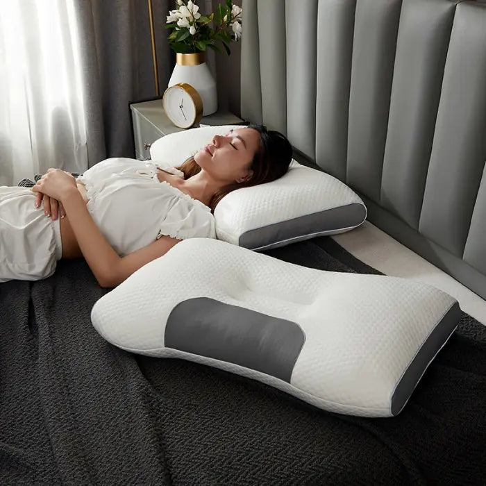 Oreiller de Soutien Cervical SPA pour le Sommeil et la Santé