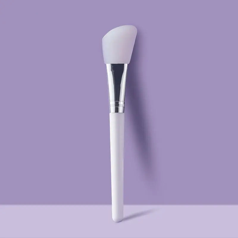 Pinceau en Silicone Blanc pour Masque Facial de Soin de la Peau (1pc)
