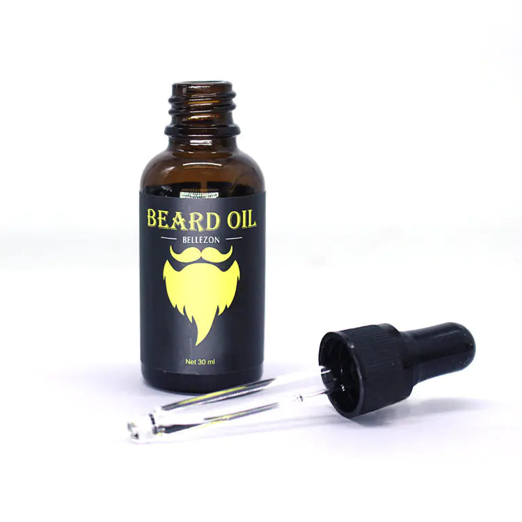 Kit de soins de barbe pour hommes avec baume et huile pour la barbe