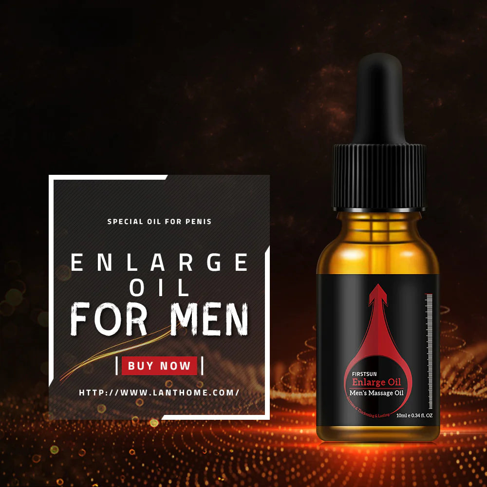 Huile de Massage Corporel pour Hommes Firstsun 10ml