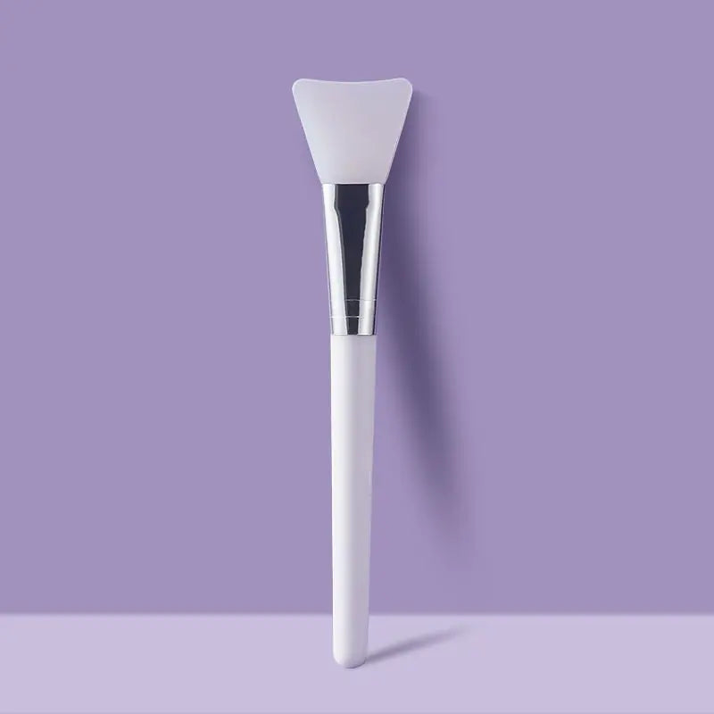 Pinceau en Silicone Blanc pour Masque Facial de Soin de la Peau (1pc)
