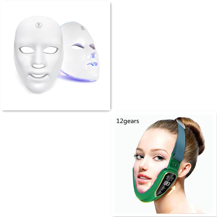 Masque de Beauté LED 7 Couleurs