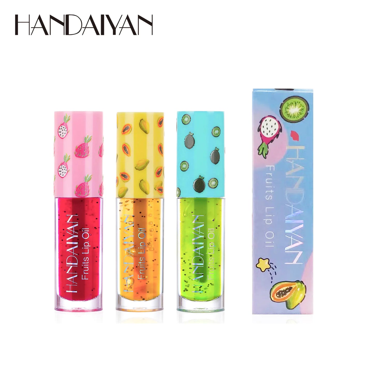 Huile à Lèvres Série Fruité HANDAIYAN pour Soin Hydratant