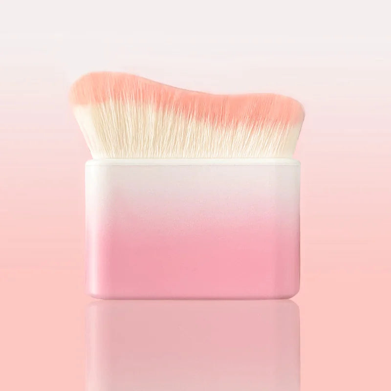 Pinceau de Maquillage pour Fond de Teint Poudre, Brosse BB Crème Intégrale, Brosse pour le Corps Soin de la Peau, Crème Hydratante, Application de Fond de Teint Liquide Anti-Maculage, Grand Modèle en Vague
