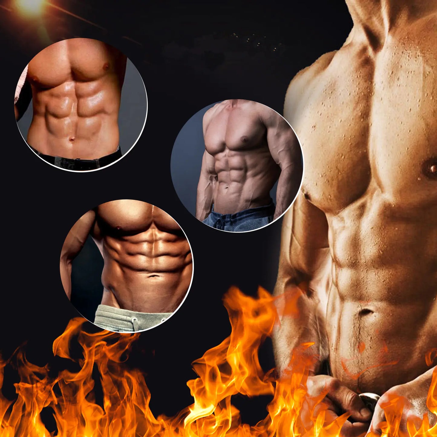 Huile de Massage pour Hommes North Moon pour Soin du Corps et Hydratation