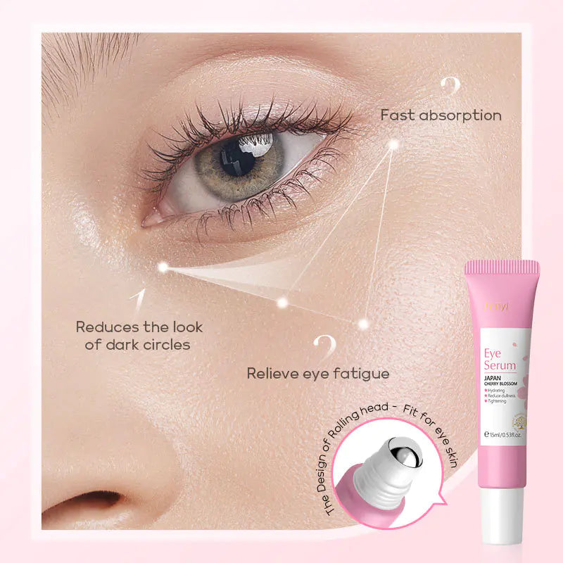 Cherry Blossom Eye Essence 15ml for Hydration & Care