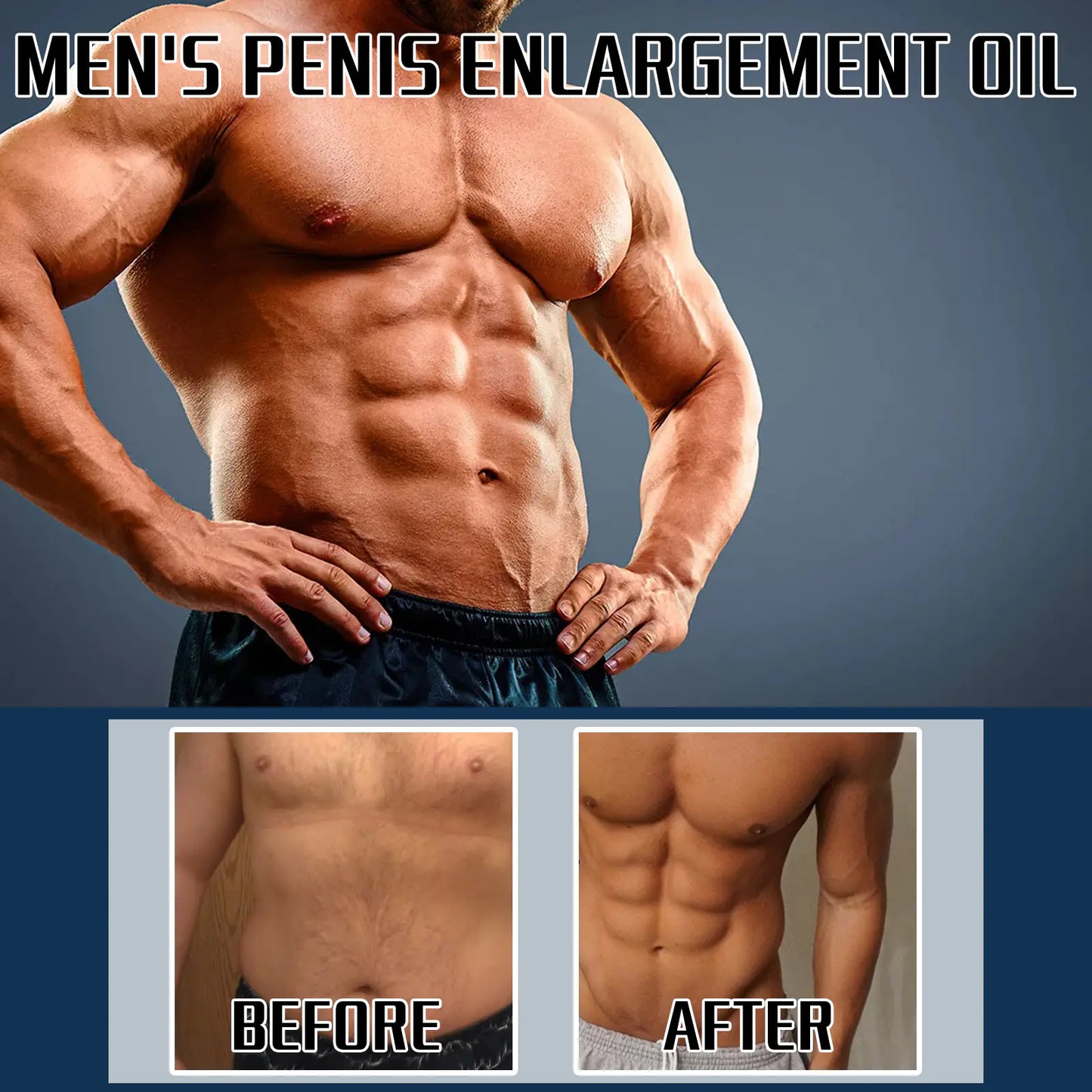 Huile de Massage pour Hommes North Moon pour Soin du Corps et Hydratation