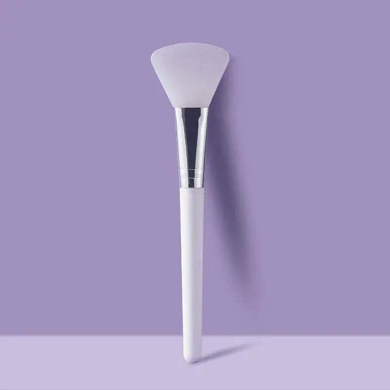 Pinceau en Silicone Blanc pour Masque Facial de Soin de la Peau (1pc)