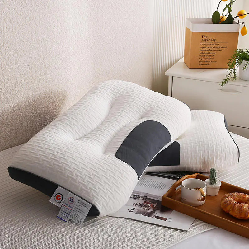Oreiller de Soutien Cervical SPA pour le Sommeil et la Santé