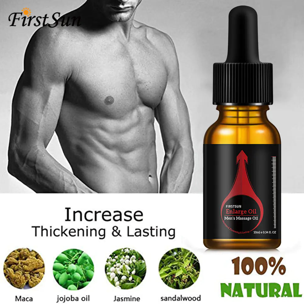 Huile de Massage Corporel pour Hommes Firstsun 10ml