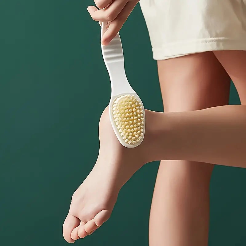 Ensemble d’Outils de Soin des Pieds 4-en-1 avec Brosse et Râpe