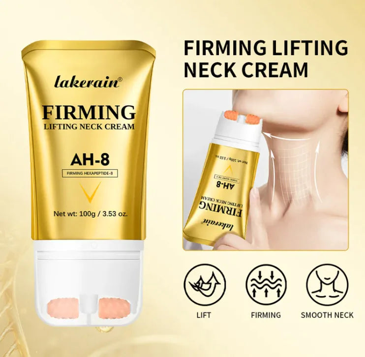 Crème de Soin du Cou Nourrissante et Hydratante, 100g, Crème Compacte pour le Cou