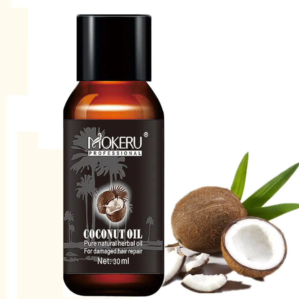 Coconut Oil Hair Care for Frizz and Damage Repair