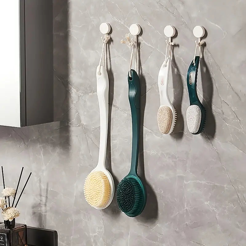 Ensemble d’Outils de Soin des Pieds 4-en-1 avec Brosse et Râpe