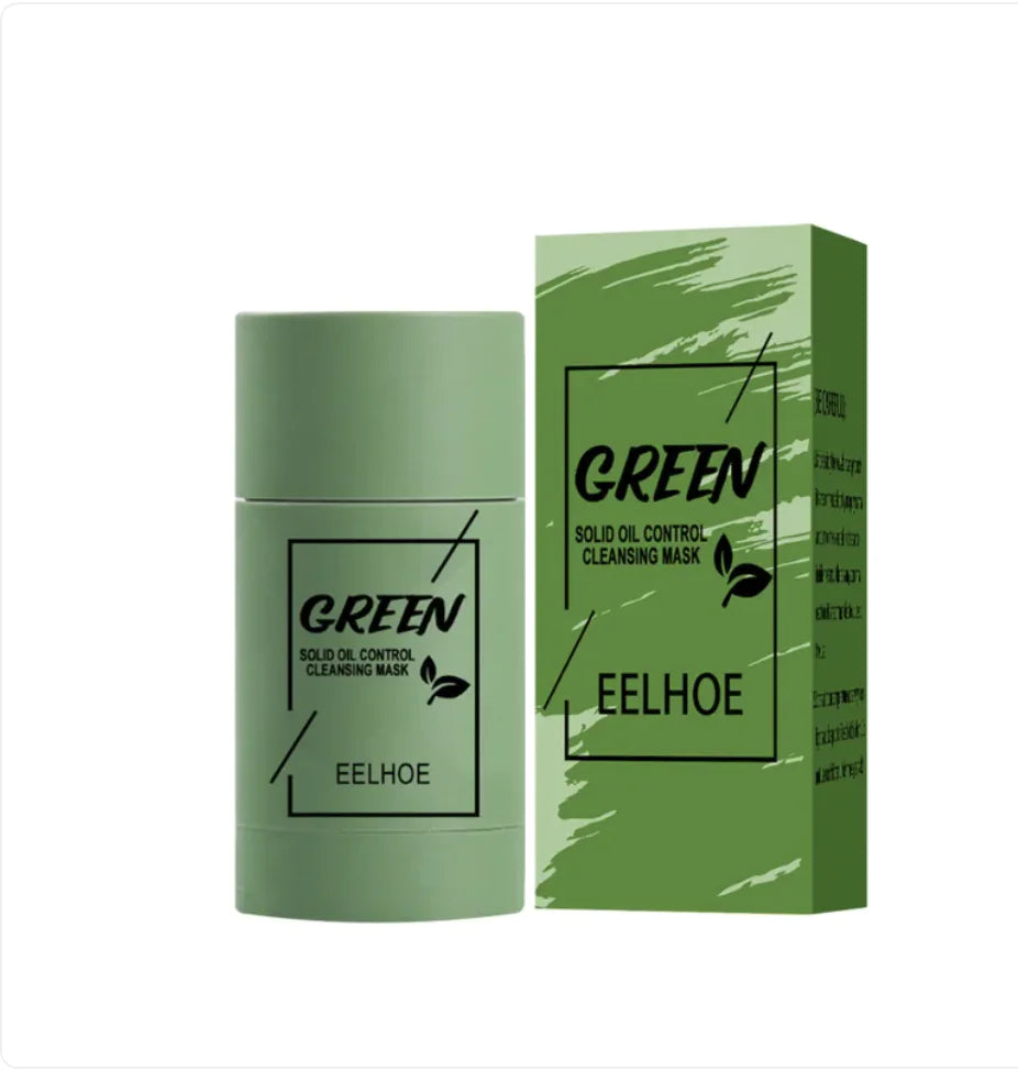 Bâtonnet Masque Visage Thé Vert – Nettoyant, Hydratant & Soin des Pores