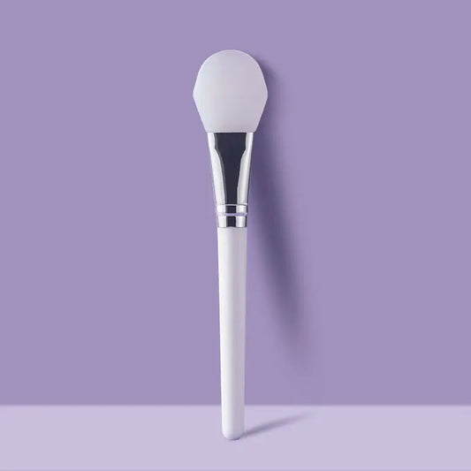Pinceau en Silicone Blanc pour Masque Facial de Soin de la Peau (1pc)