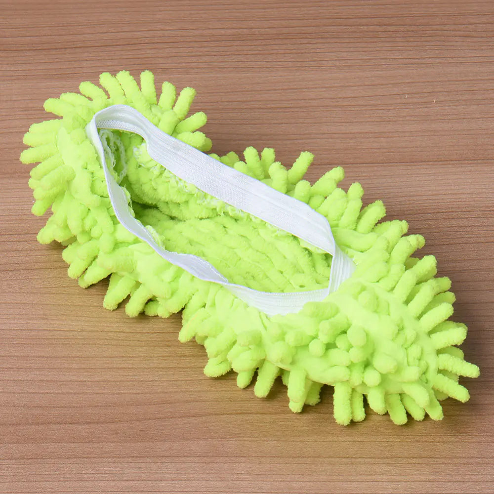 Chaussons de Nettoyage en Chenille pour un Entretien Facile du Sol