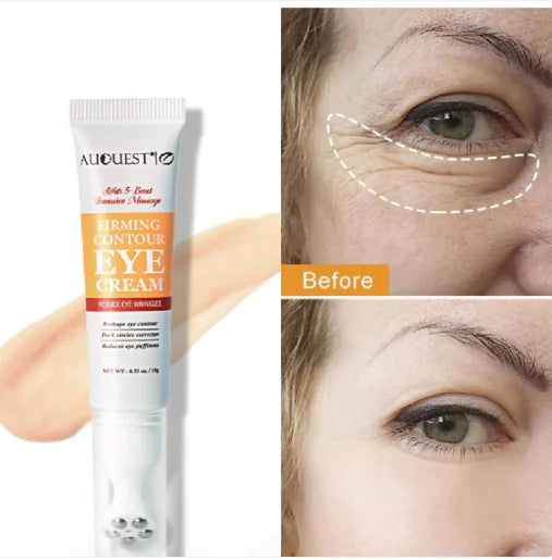 Crème pour les Yeux Anti-Cernes, Peptide, Anti-Rides, Caféine, Massage, Ridules, Raffermissante Blanchissante