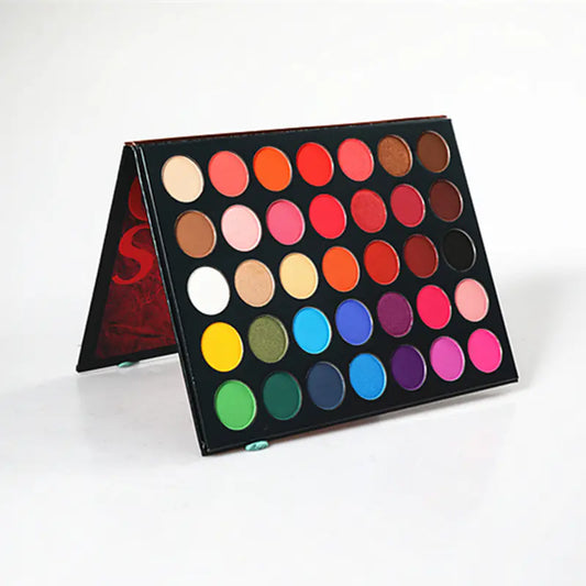 Palette de Fards à Paupières Mat Beauty Glazed