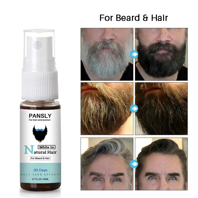 Spray Capillaire pour Barbe - Soin Hydratant Doux 20ml