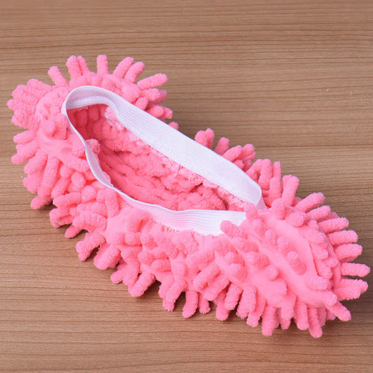 Chaussons de Nettoyage en Chenille pour un Entretien Facile du Sol
