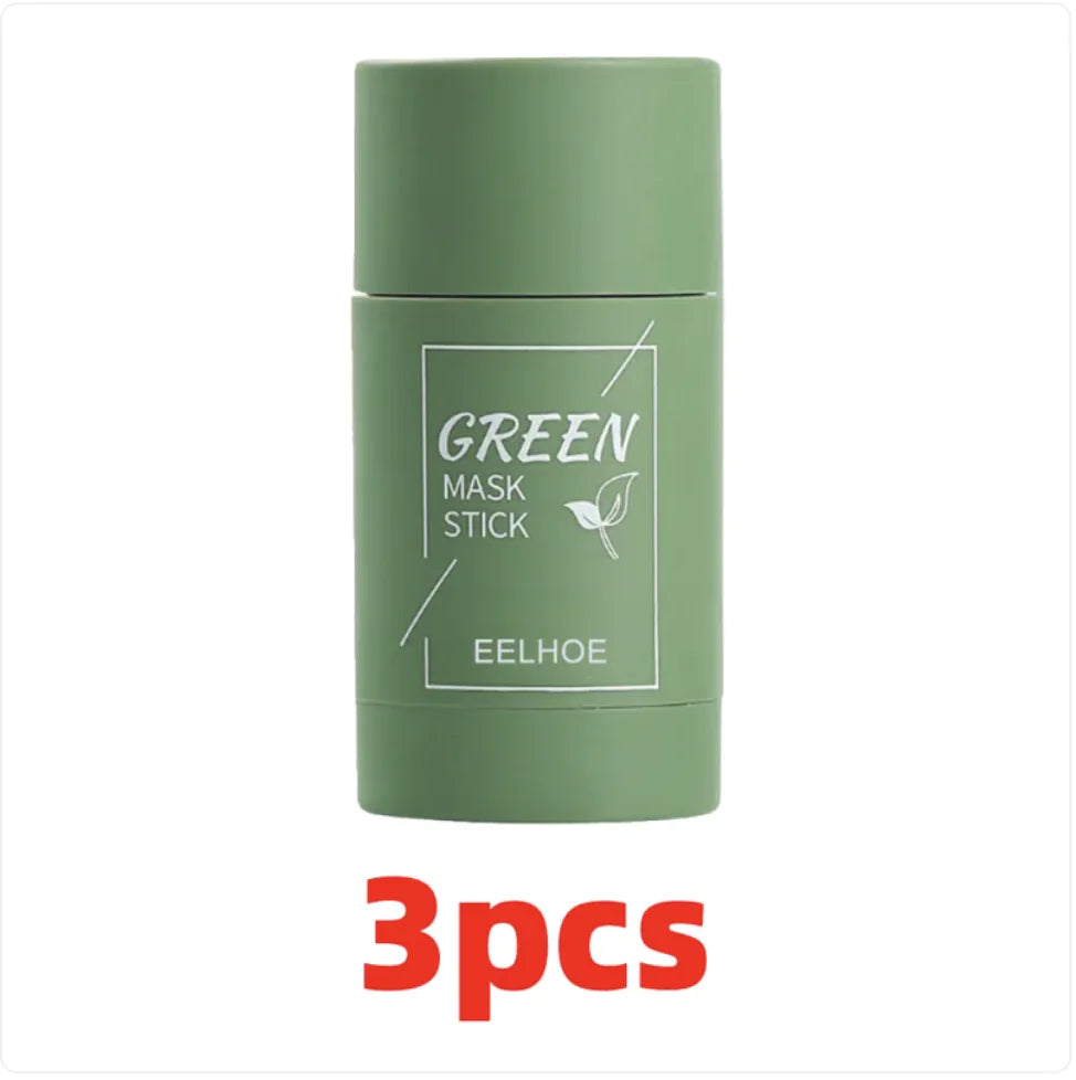 Bâtonnet Masque Visage Thé Vert – Nettoyant, Hydratant & Soin des Pores
