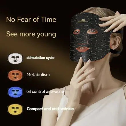 Masque de Beauté Photon – Soin de l'Acné & Raffermissement de la Peau