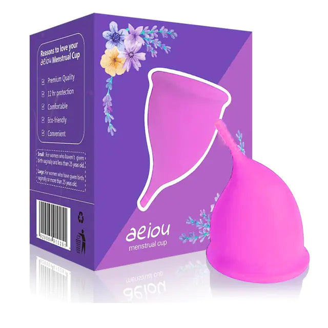 Coupe Menstruelle en Silicone pour les Soins des Règles des Femmes (1pc)