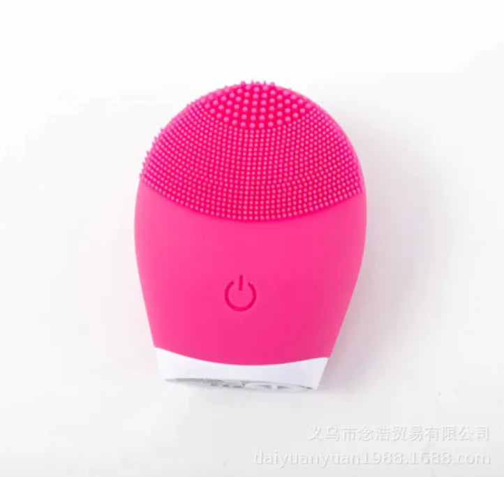 Brosse Nettoyante Faciale en Silicone Ultrasonique - Appareil de Soin de la Peau Électrique