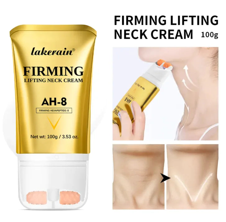 Crème de Soin du Cou Nourrissante et Hydratante, 100g, Crème Compacte pour le Cou