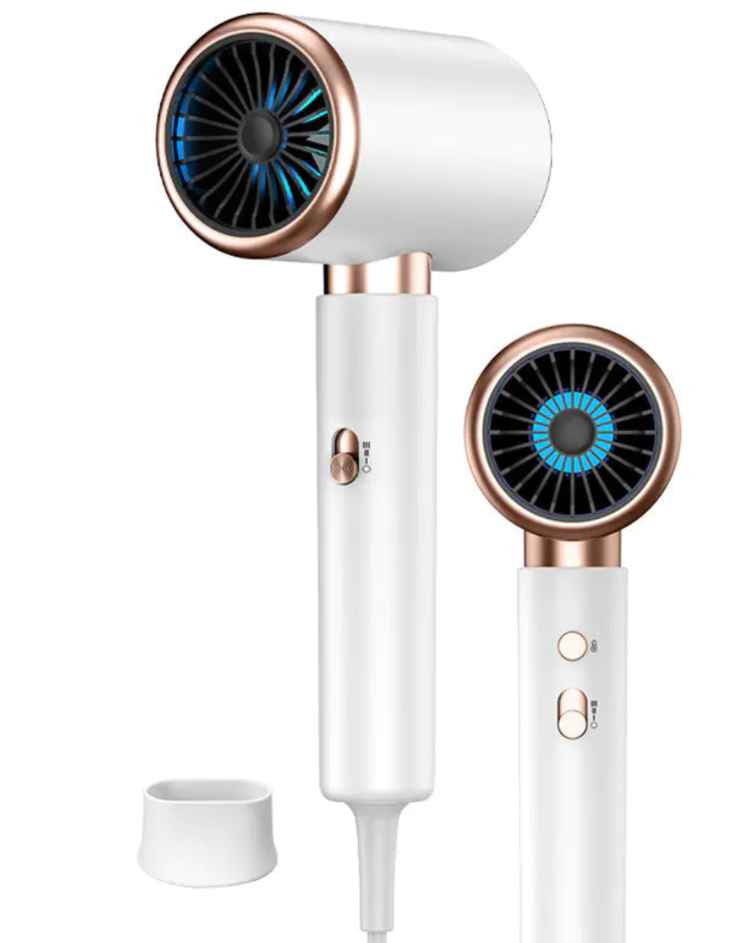 Sèche-cheveux Professionnel 2400W - Séchage Rapide et Silencieux