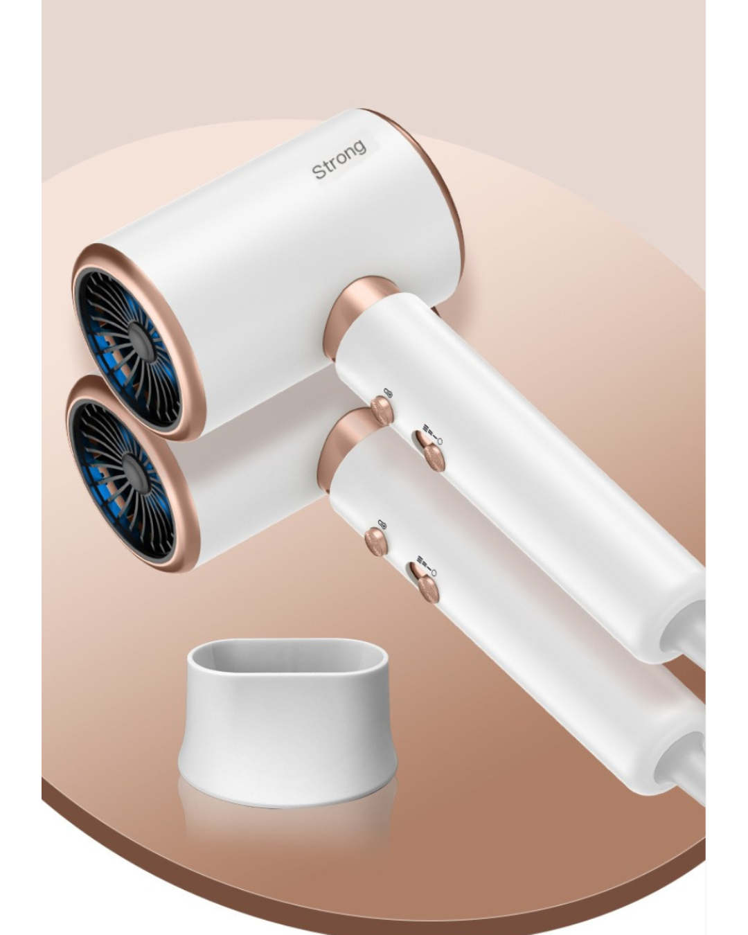 Sèche-cheveux Professionnel 2400W - Séchage Rapide et Silencieux