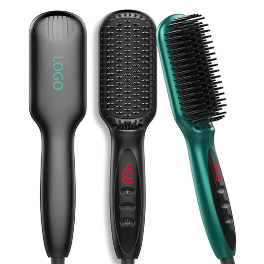 Nouveau Brosse à Air Chaud Amazon pour Soins des Cheveux et de la Barbe pour Hommes