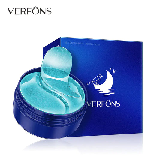 Masque pour les Yeux au Collagène et Or 24K pour Hydratation et Soin