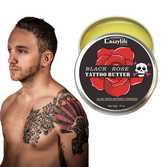 Beurre de Soin pour Tatouages BLSEX pour la Prévention des Cicatrices