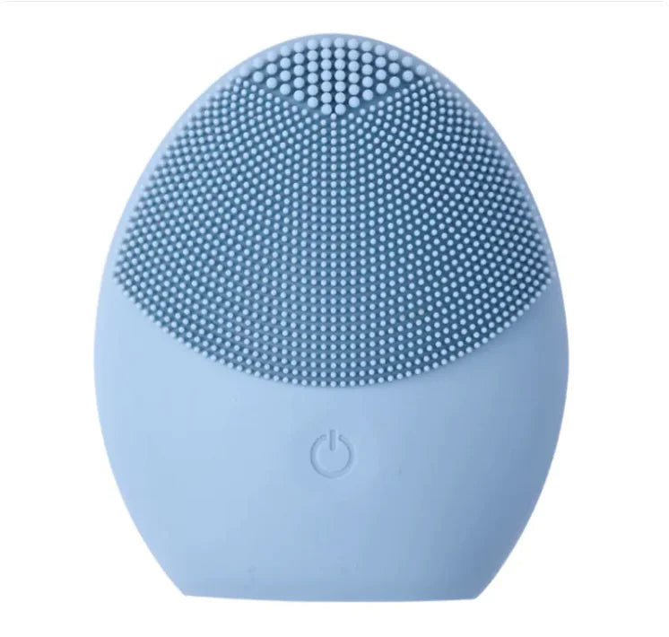 Brosse Nettoyante Faciale en Silicone Ultrasonique - Appareil de Soin de la Peau Électrique