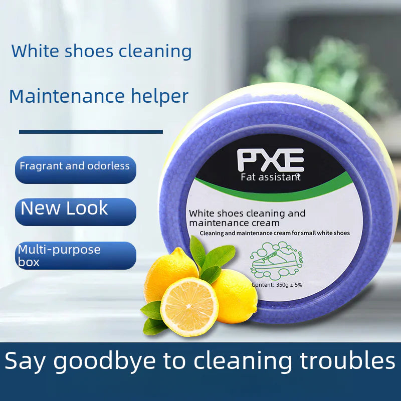 Gel Nettoyant pour Chaussures Blanches et Soin du Cuir