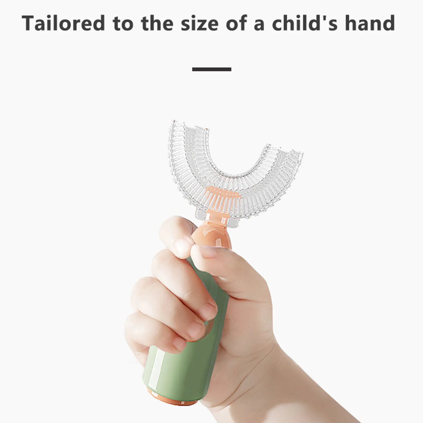 Brosse à dents tout autour en forme de U pour le soin des enfants