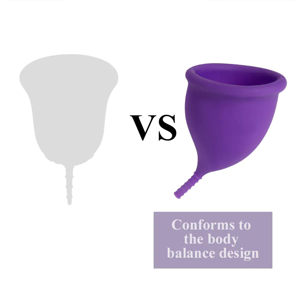 Coupe Menstruelle en Silicone pour les Soins des Règles des Femmes (1pc)
