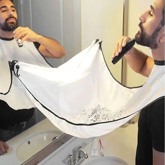 Tablier de Rasage pour Hommes et Bavoir à Soins Capillaires - 1 Ensemble