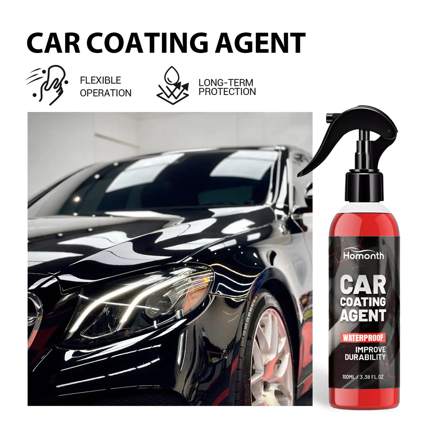 Agent de Revêtement Homonth pour Soin et Réparation de Peinture Automobile