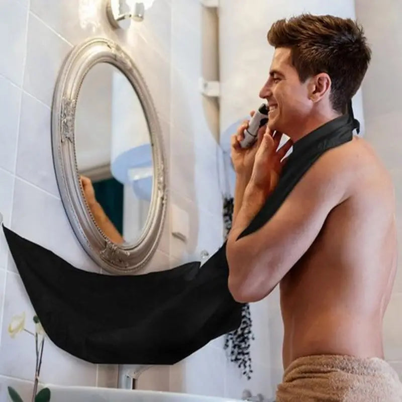Tablier de Rasage pour Hommes et Bavoir à Soins Capillaires - 1 Ensemble
